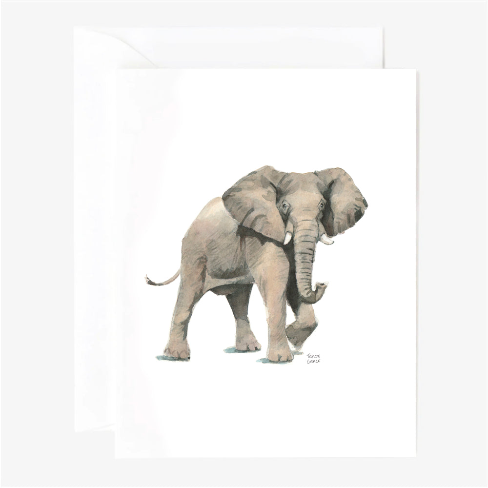 Elephant Greeting Card