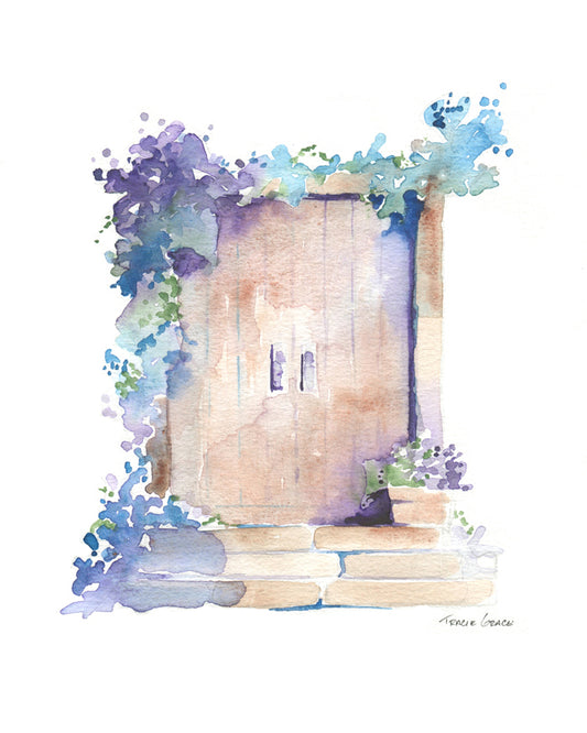 Floral Doorway Watercolor Class on July 18th, 2026