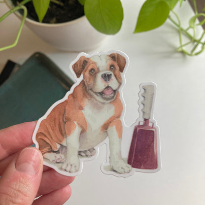 Sweet Notes Stationary Set - Bulldog and Cowbell